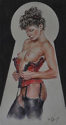 "The Red Corset"