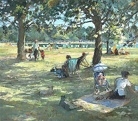 "Summer, Kensington Gardens" and "Autumn, Kensington Gardens", a pair (2) by Jane Corsellis - Auction record, sale price, and art valuation. Compare with similar artists and explore comparable artworks.