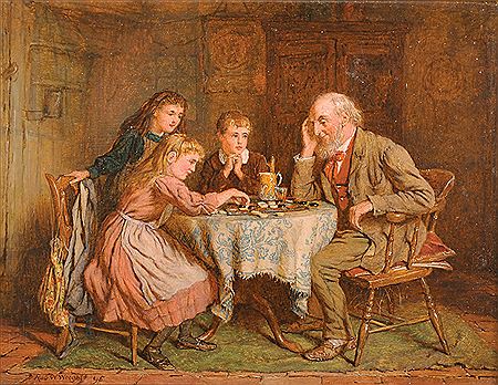 Sample artwork by Robert W Wright (fl.1880 - 1906), known for paintings - View similar artists and auction records