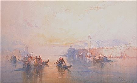 Sposalizio Del Mare, Venice by William Knox - Auction record, sale price, and art valuation. Compare with similar artists and explore comparable artworks.