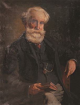 Portrait of a Bearded Man, holding a book by Octavius Rickatson - Auction record, sale price, and art valuation. Compare with similar artists and explore comparable artworks.