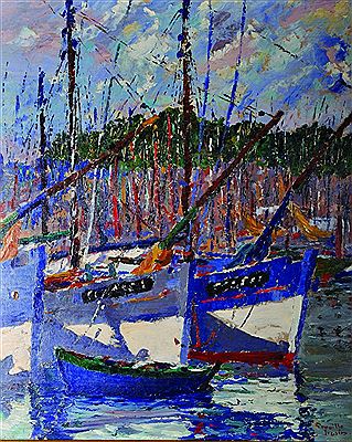 Evening Light, Concarneau'