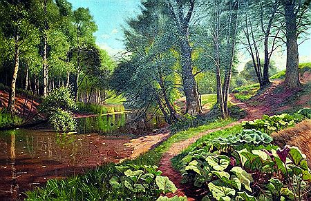 A Tranquil River Landscape