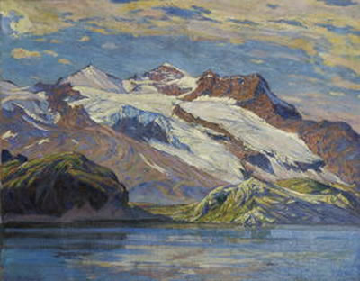 Alpenlandschaft. 1919
