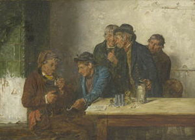 Bäuerlicher Disput