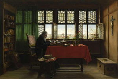 Gelehrter am Fenster by Georg von Hoesslin - Auction record, sale price, and art valuation. Compare with similar artists and explore comparable artworks.