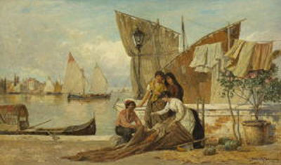 Sample artwork by Heinrich Rasch (1840 - 1913), known for painting - View similar artists and auction records