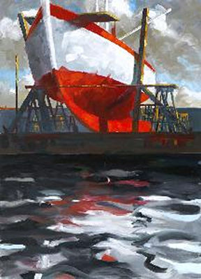 Werft. 1996 by Matthias Gangkofner - Auction record, sale price, and art valuation. Compare with similar artists and explore comparable artworks.