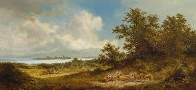 Erntelandschaft am Chiemsee