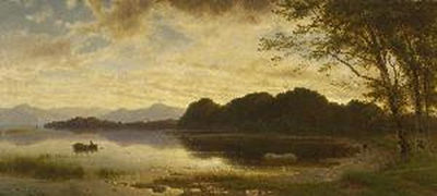 "Abend am Ammer-See"