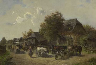 Auf der Dorfstraße