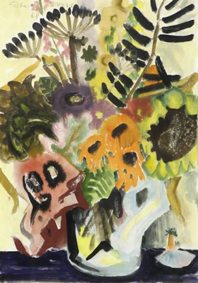 Blumenstillleben. 1968