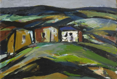 Sample artwork by Oskar Koller (1925 - 2004), known for painting - View similar artists and auction records