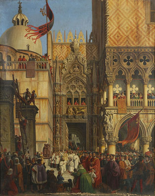 Sample artwork by Anton Hallmann (1812 - 1845), known for painting - View similar artists and auction records