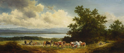 Sample artwork by Andreas Mitterfellner (1912 - 1972), known for painting - View similar artists and auction records