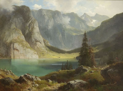 Am Obersee bei Berchtesgaden