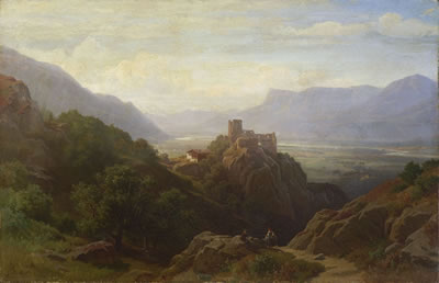"Das Etschtal bei Meran". by August Behrendsen - Auction record, sale price, and art valuation. Compare with similar artists and explore comparable artworks.