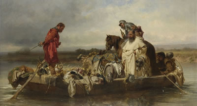 Sample artwork by Julius Noerr (1827 - 1897), known for painting - View similar artists and auction records