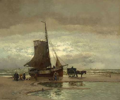 Abend an der Nordsee
