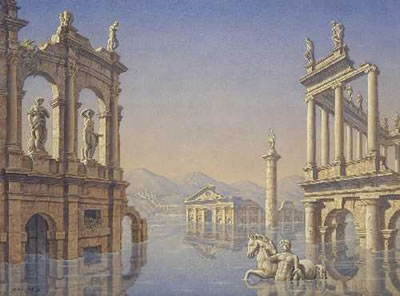 Antikes Architekturcapriccio