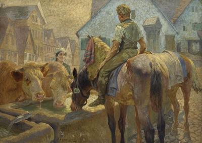 An der Tränke