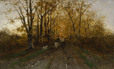 Herbstlicher Ausritt by Richard Von Poschinger - Auction record, sale price, and art valuation. Compare with similar artists and explore comparable artworks.