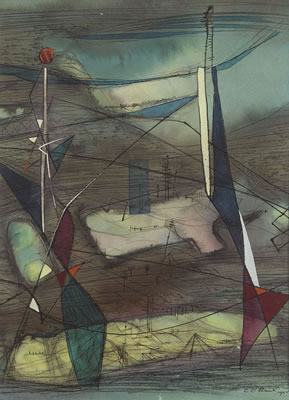Abstrakte Kompositionen (2) by Caspar Walter Rauh - Auction record, sale price, and art valuation. Compare with similar artists and explore comparable artworks.