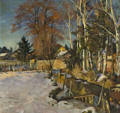 "Dorf am Bachlauf"