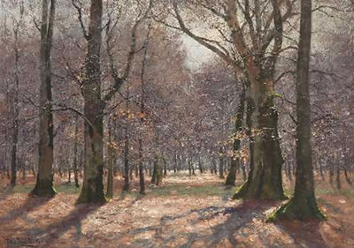 Herbstliche Waldlandschaft