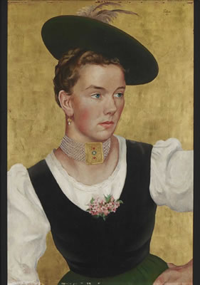 Sample artwork by Paul Matthias Padua (1903 - 1981), known for portrait,  still life, genre and landscape  painting - View similar artists and auction records