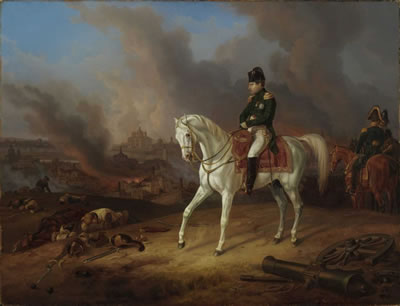 Napoleon vor dem brennenden Smolensk. by Albrecht Adam - Auction record, sale price, and art valuation. Compare with similar artists and explore comparable artworks.