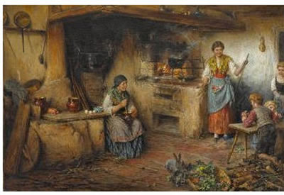 In der Bauernküche by Richard Eisermann - Auction record, sale price, and art valuation. Compare with similar artists and explore comparable artworks.