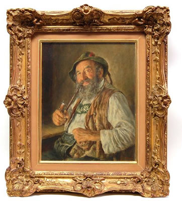 Bärtiger Alter in Tracht mit Pfeife by Hrvoj Melkus - Auction record, sale price, and art valuation. Compare with similar artists and explore comparable artworks.