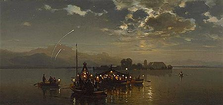 Sample artwork by Joseph Wopfner (1843 - 1927), known for painting - View similar artists and auction records