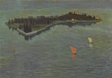 "Die Insel" by Benno Becker - Auction record, sale price, and art valuation. Compare with similar artists and explore comparable artworks.