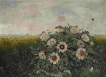Silberdisteln mit Schmetterlingen by Otto Neubrand - Auction record, sale price, and art valuation. Compare with similar artists and explore comparable artworks.