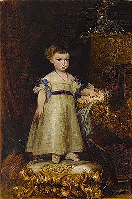 Erzherzogin Marie Valerie von Österreich als Kind