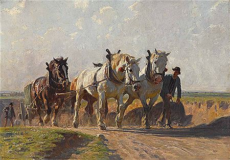 Schwere Arbeit by Julius Paul Junghanns - Auction record, sale price, and art valuation. Compare with similar artists and explore comparable artworks.