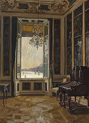 Interieur im Schloss Nymphenburg