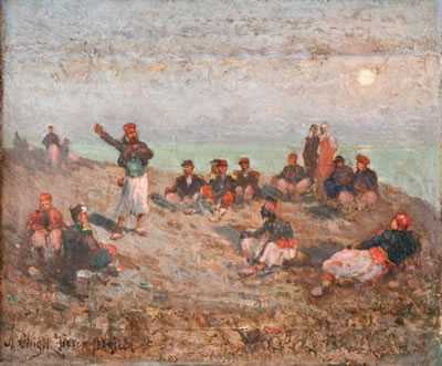 Campement de zouaves
