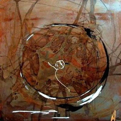 Sample artwork by Edwige Witvoet (20/21st century), known for abstract and stylized still life painting - View similar artists and auction records
