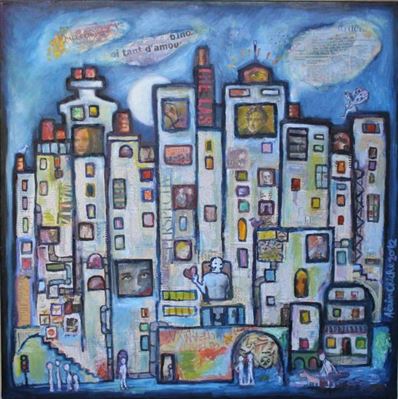 Sample artwork by Alain Chiche, known for painting - View similar artists and auction records