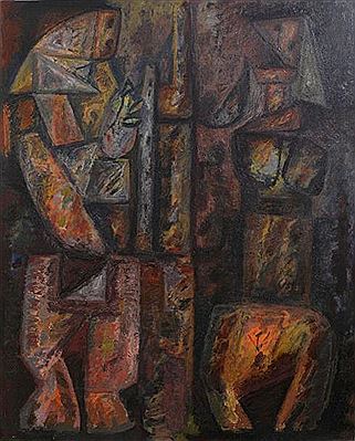 Sample artwork by Sayed Darwiche (Born 1949), known for painting - View similar artists and auction records