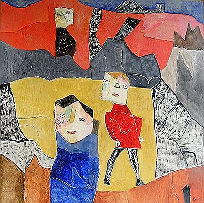 Paysage habité à la colline rose by Eliane Larus - Auction record, sale price, and art valuation. Compare with similar artists and explore comparable artworks.