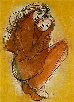 Mère à l'enfant