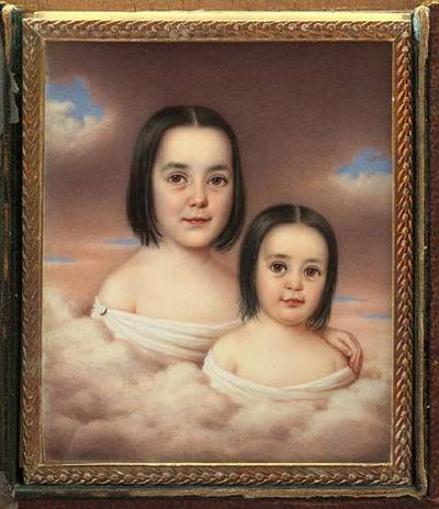 Miss Mira Bouligny, Aged 4 Years and Teresa Bouligny, 1 1/2 Years