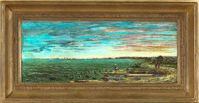 The Lighthouse, Ponchartrain Beach Evening by Achille Perelli - Auction record, sale price, and art valuation. Compare with similar artists and explore comparable artworks.