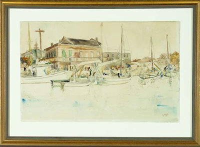 Oyster Boats, New Orleans
