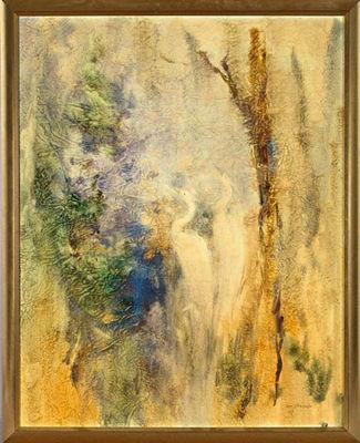 Swamp Landscape with Egrets