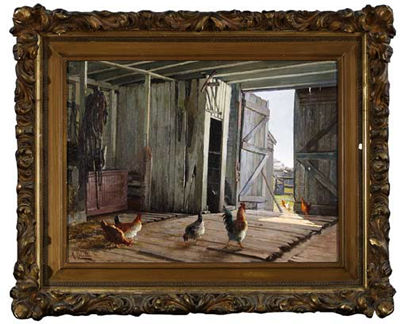 Sample artwork by Achille Peretti (1857 - 1923), known for church decoration, portrait, landscape - View similar artists and auction records